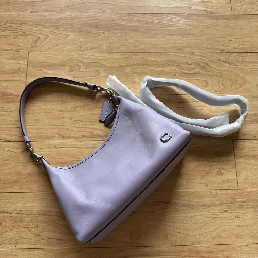 Coach Lilac Juliet Shoulder Bag - Picture 1 of 13